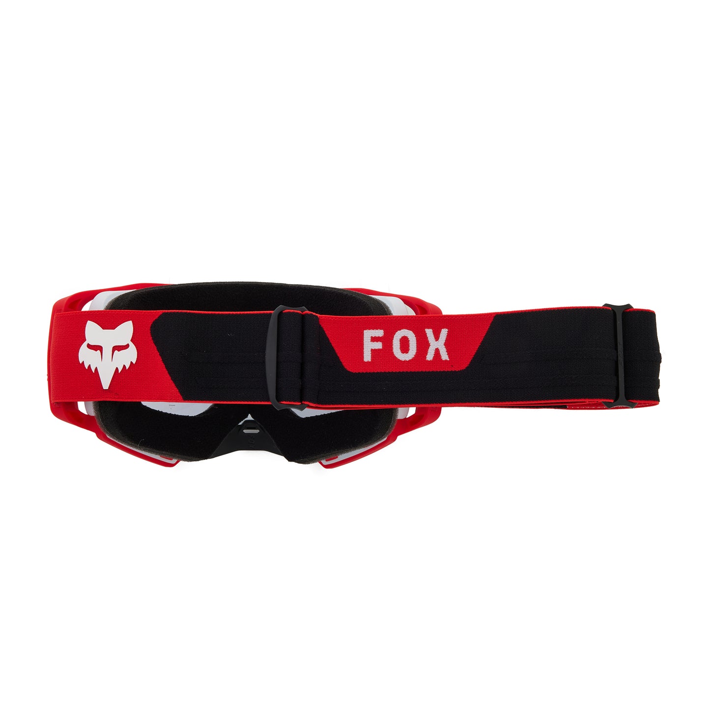 Fox Airspace Core Goggles - One Size Fits Most - Flo Red - Smoke Grey Lens