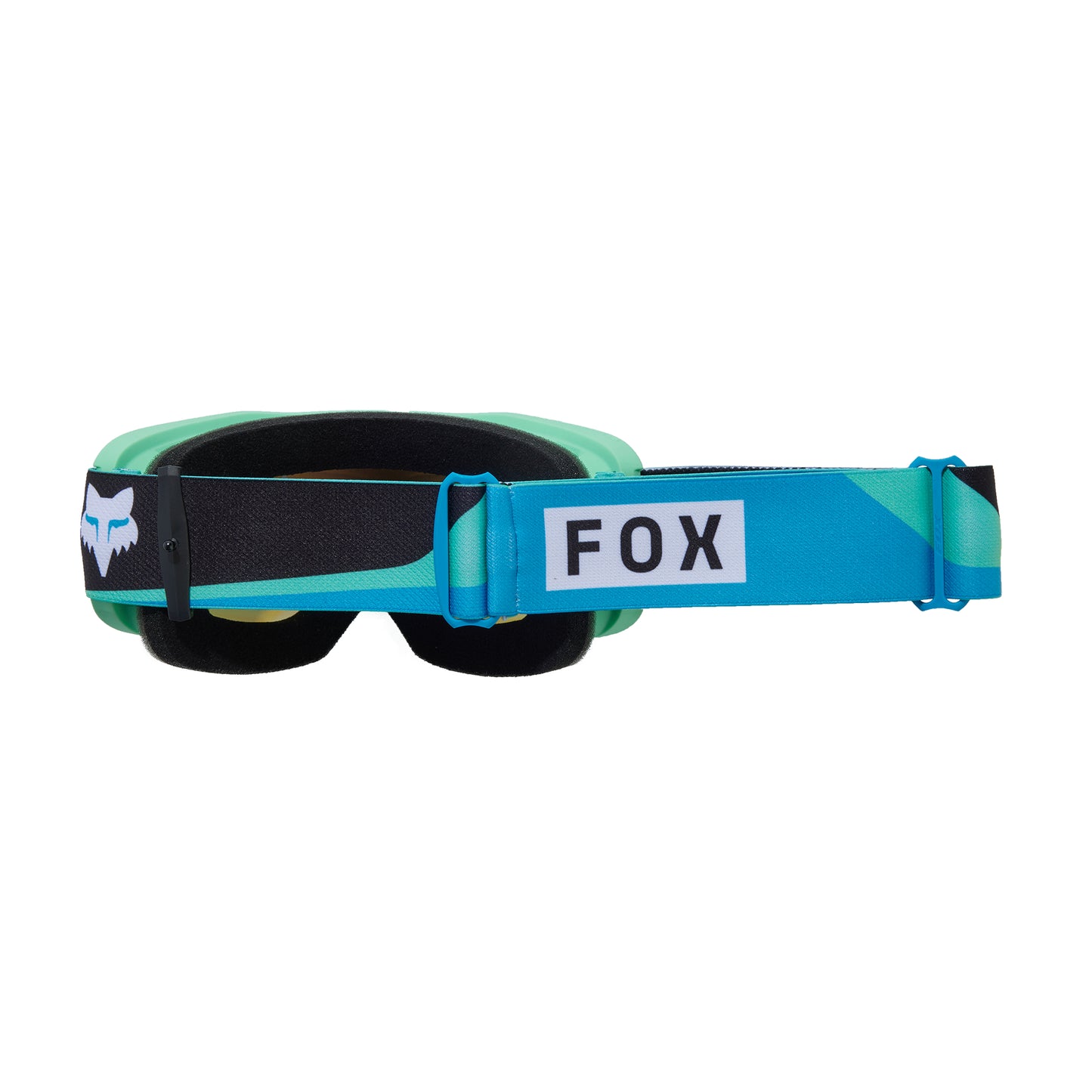 Fox Main Ballast Youth Goggles - One Size Fits Most - Black - Blue - Spark Mirror Blue Lens