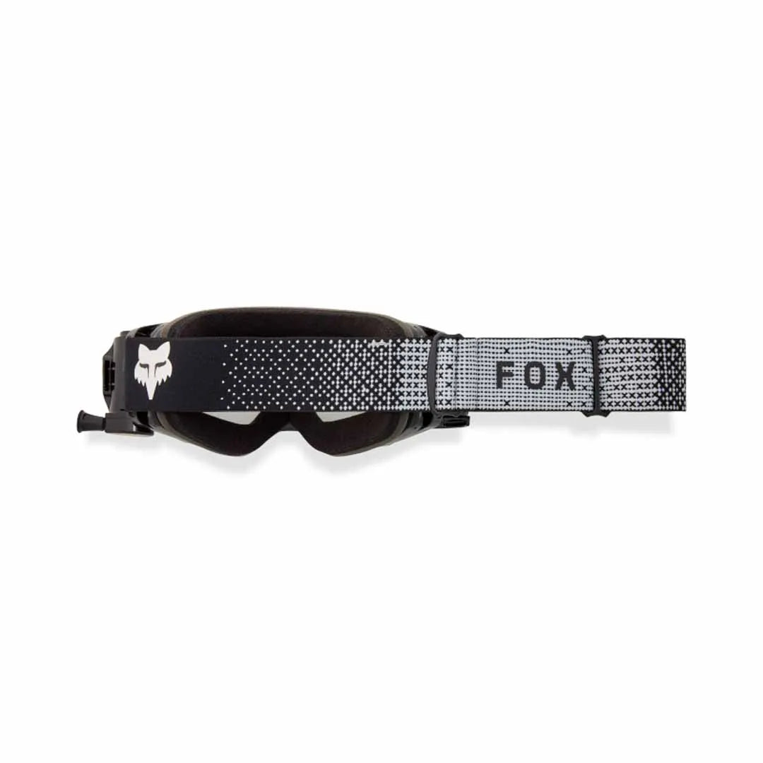 Fox Vue Roll Off Goggles - One Size Fits Most - Black - Clear Lens