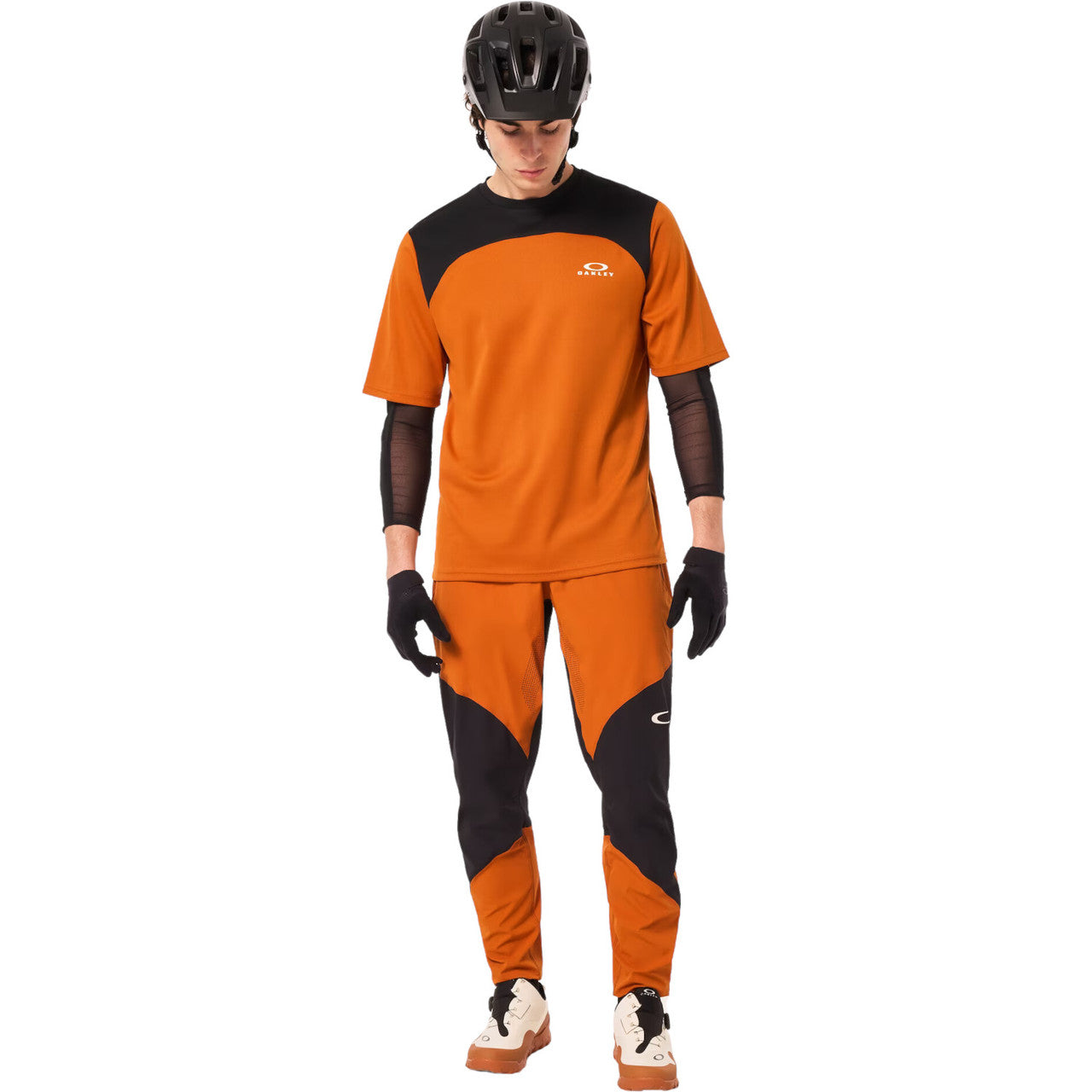 Oakley Free Ride Short Sleeve Jersey - S - Ginger