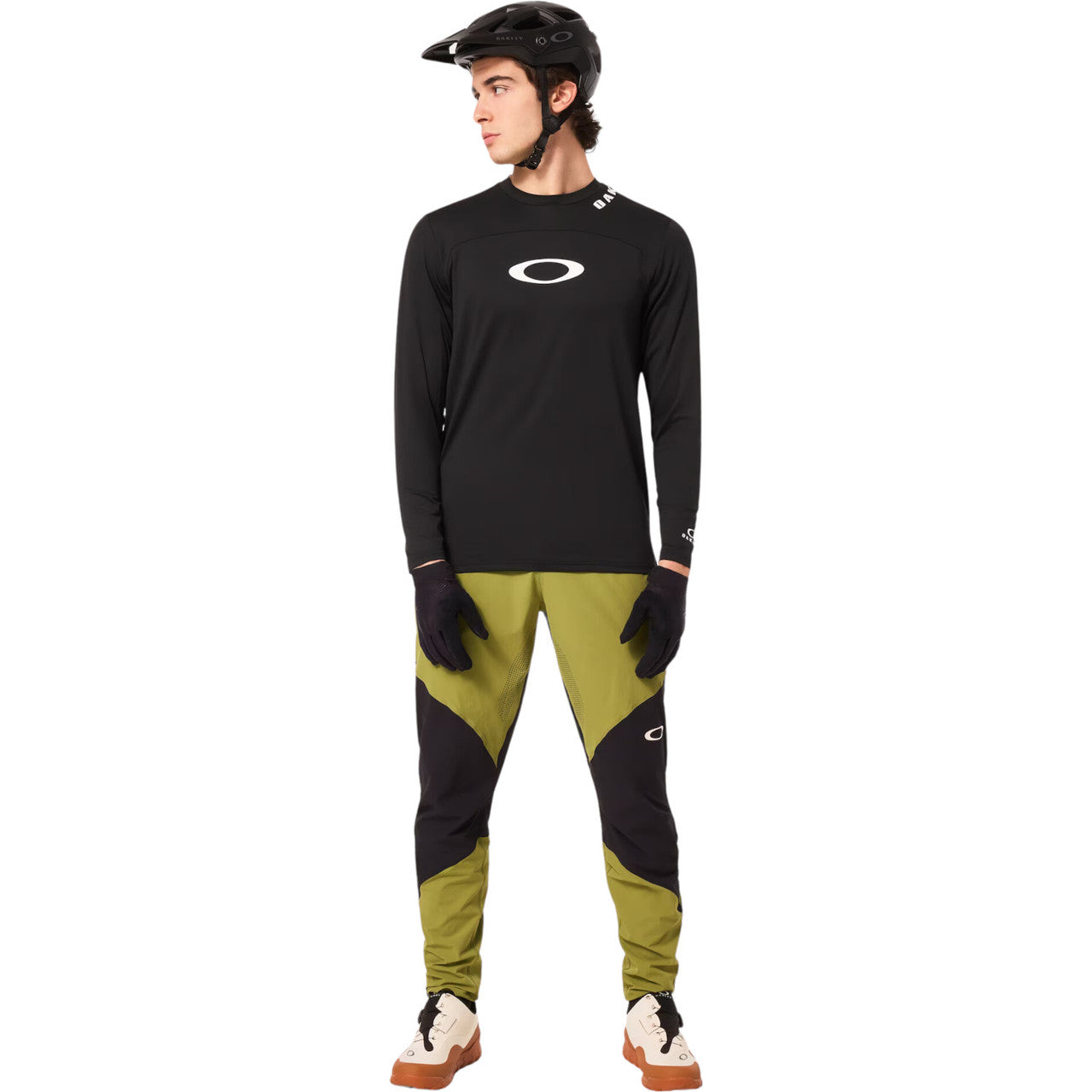 Oakley Free Ride RC Long Sleeve Jersey - L - Blackout