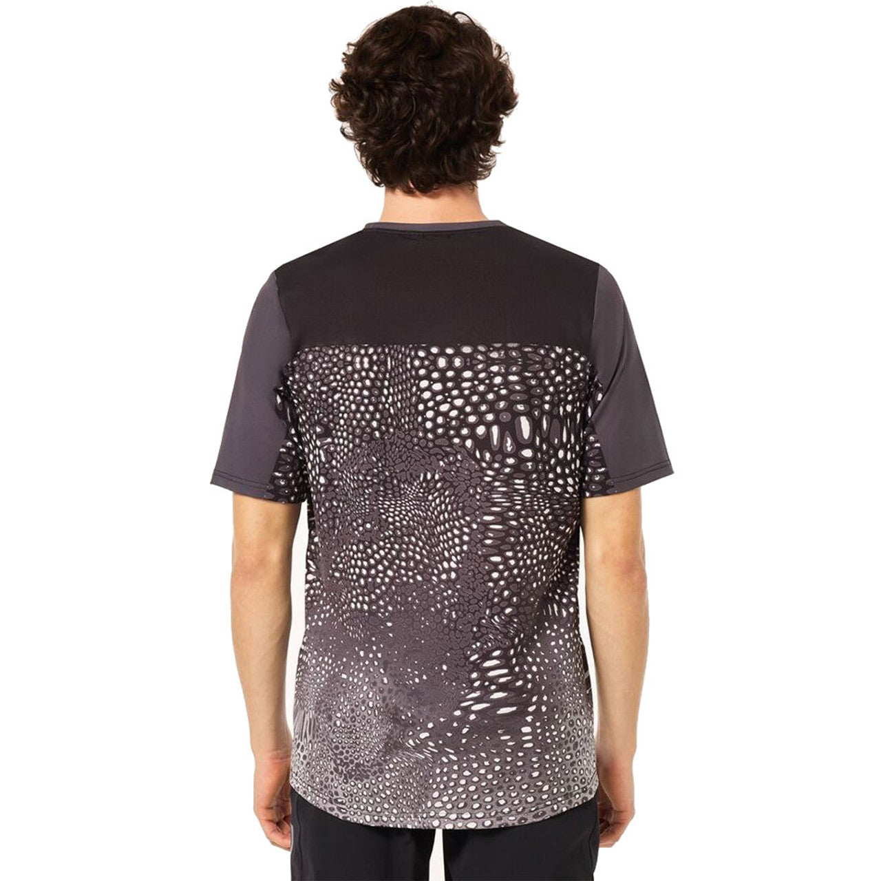 Oakley Maven Coast Short Sleeve Jersey - XL - Distorted Frogskin Black