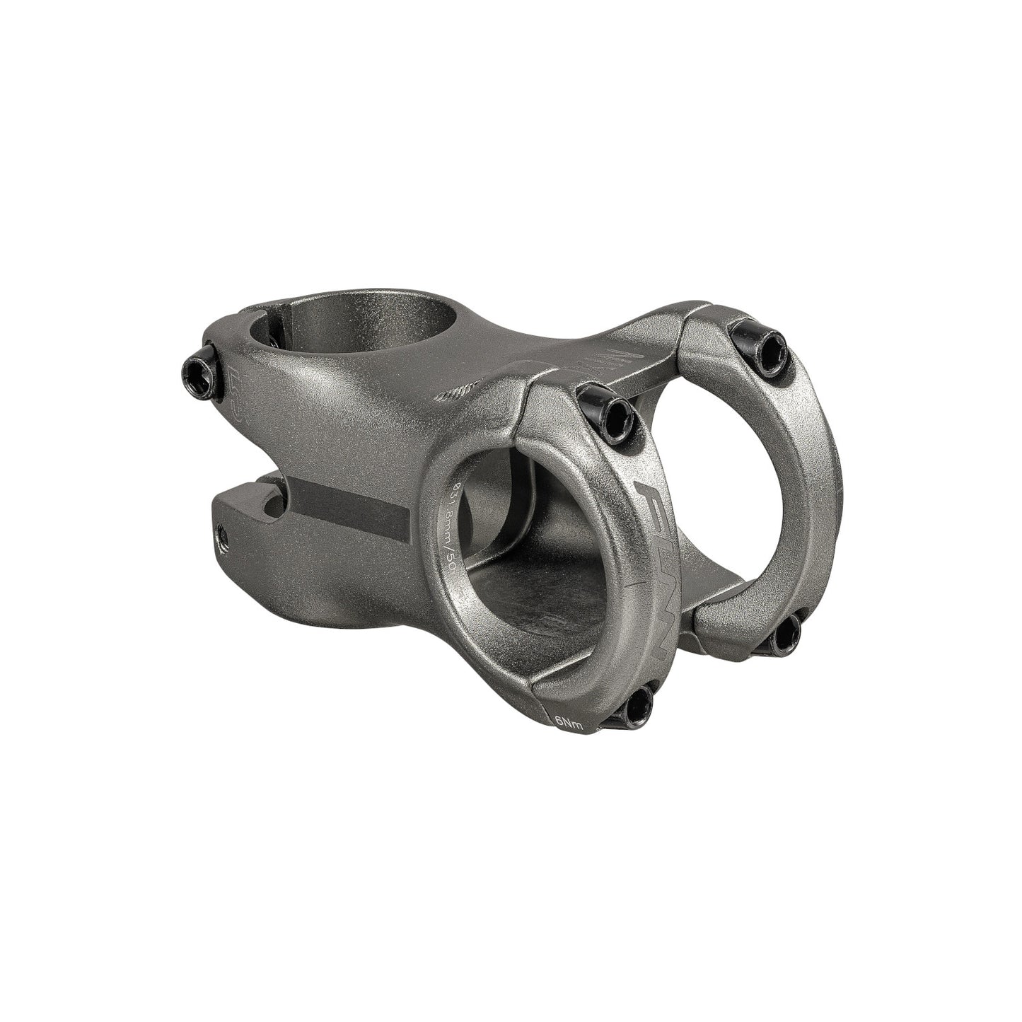 FUNN Nixie Stem - 1 1/8th Inch Steerer - 31.8mm - 50mm - 0 Degree - Grey