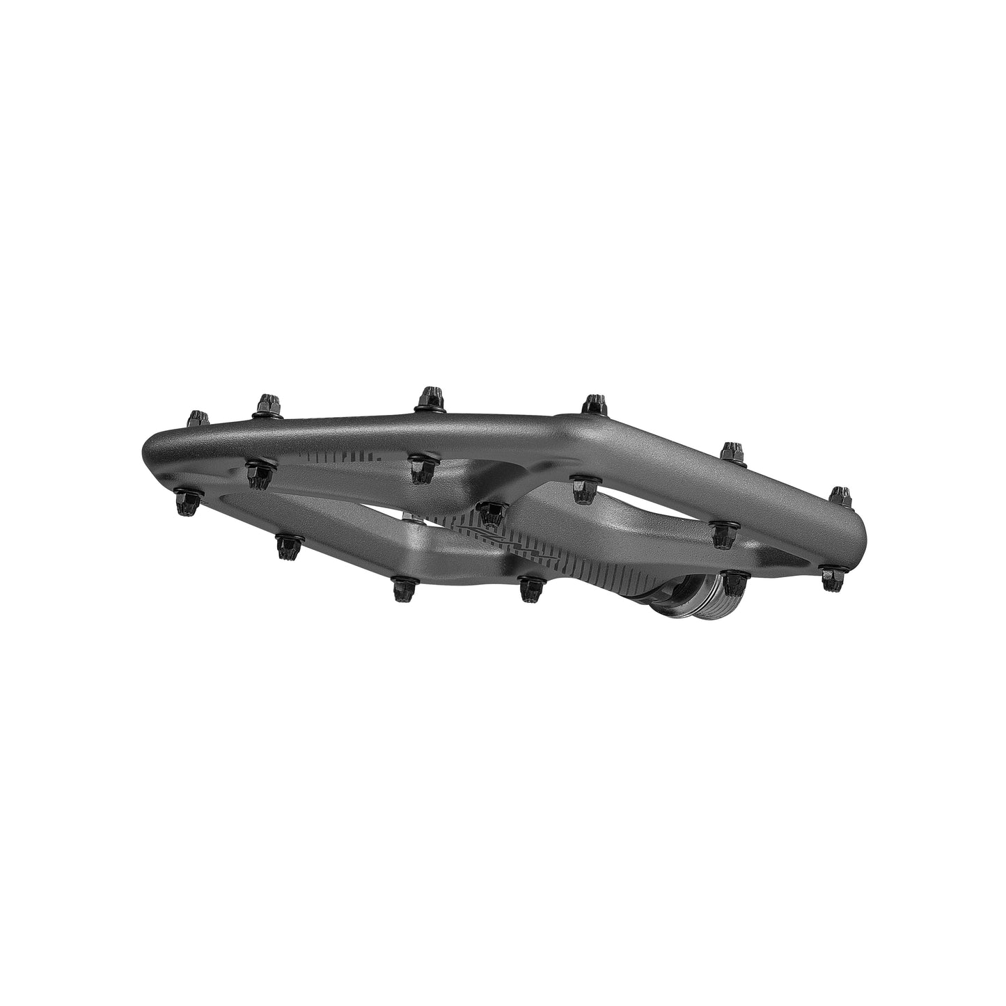 FUNN Python V2 Flat Aluminium Pedals - Standard - Grey