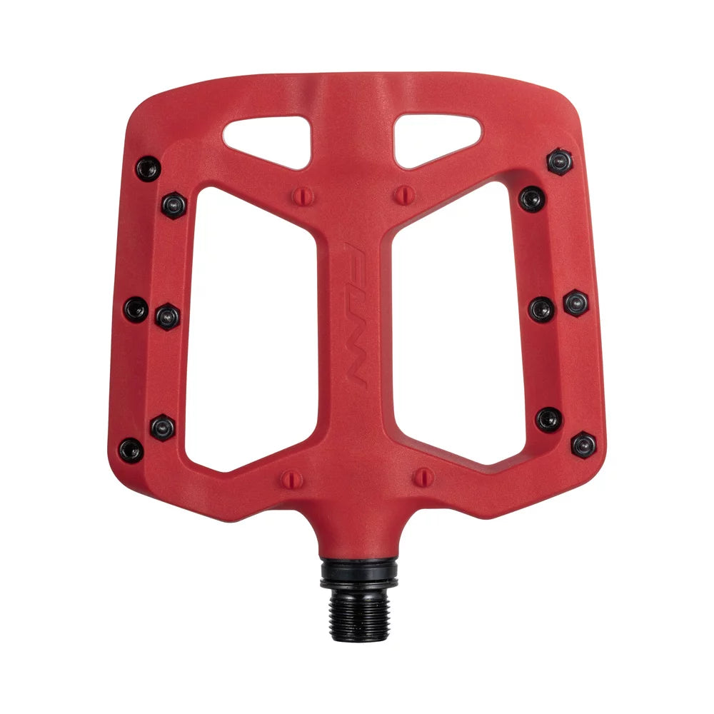 FUNN Taipan Flat Composite Pedals - Standard - Red