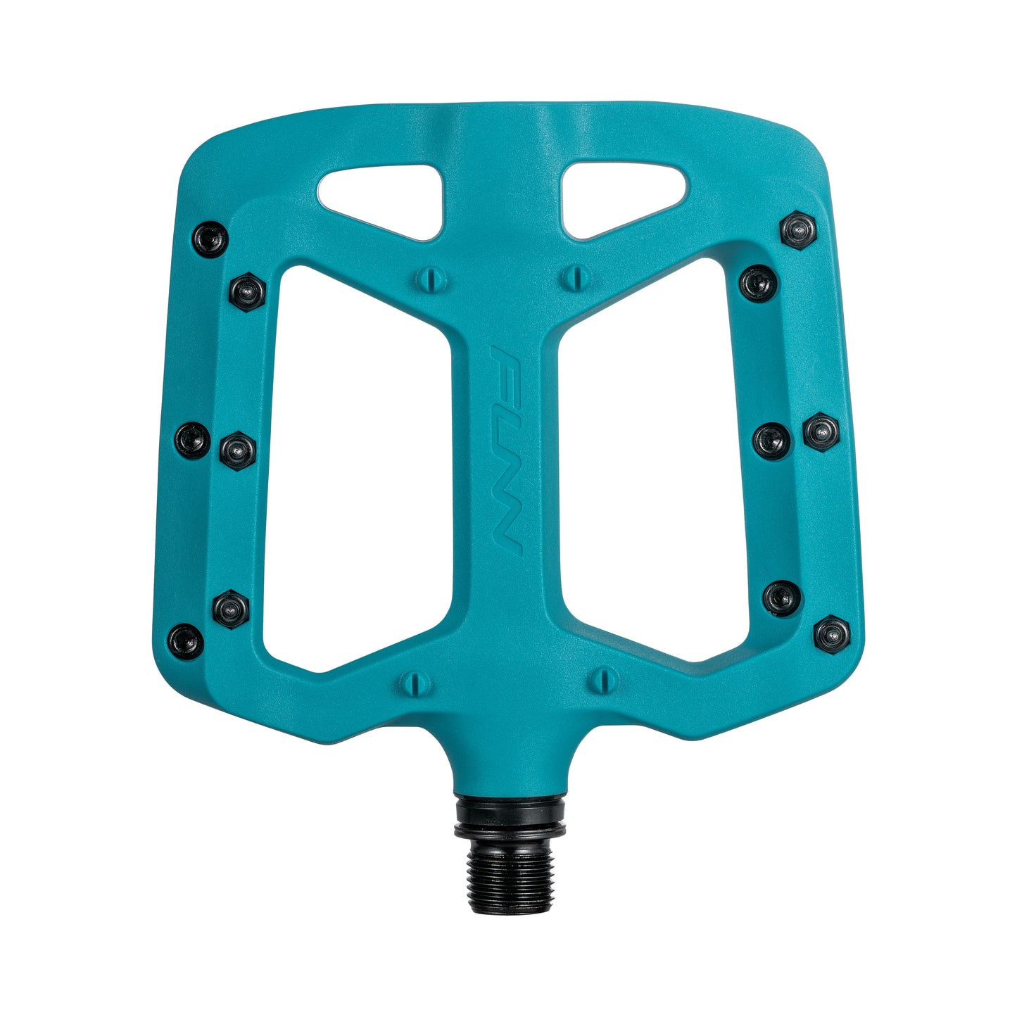 FUNN Taipan Flat Composite Pedals - Standard - Turquoise