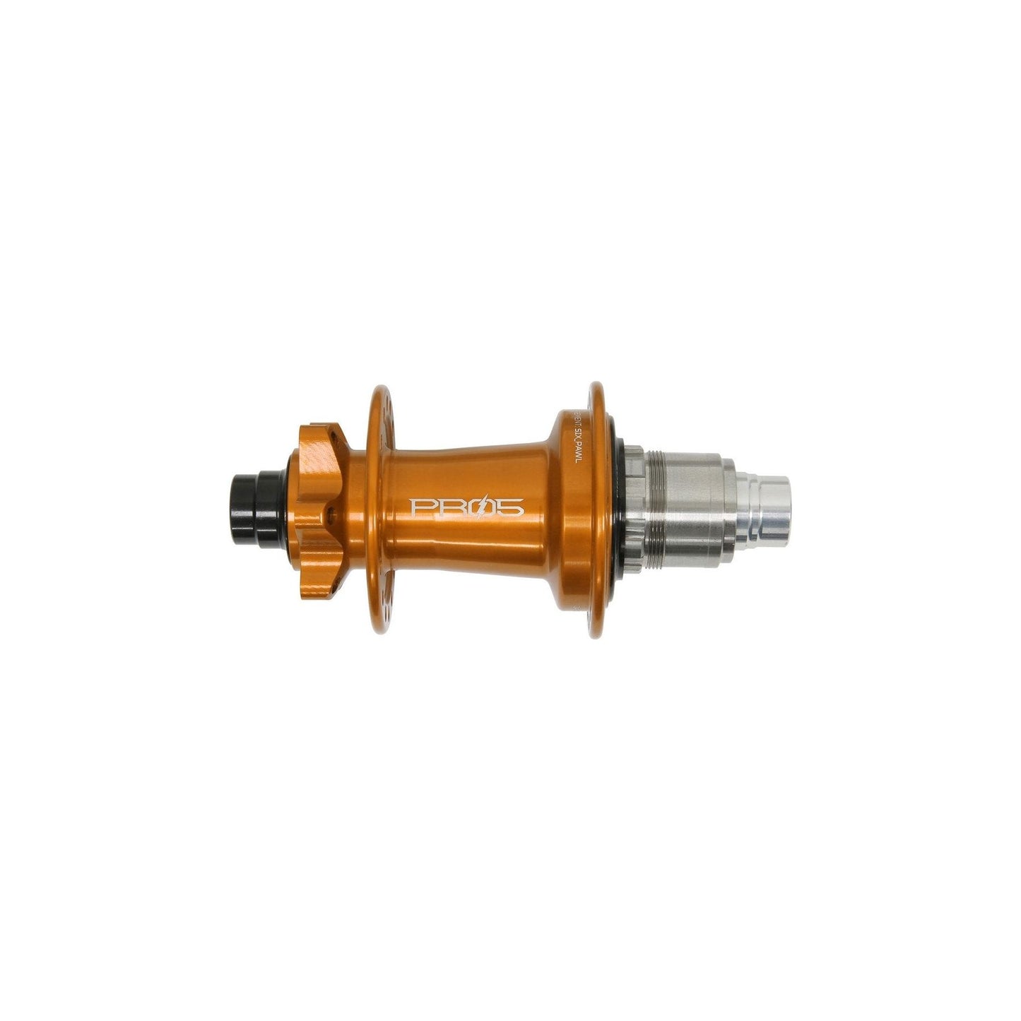Hope Pro 5 eBike Rear 6 Bolt 12x148mm Disc Hub - Rear - 12x148mm Boost - XD Driver - 6 Bolt - 32 Hole - J-Bend - Orange