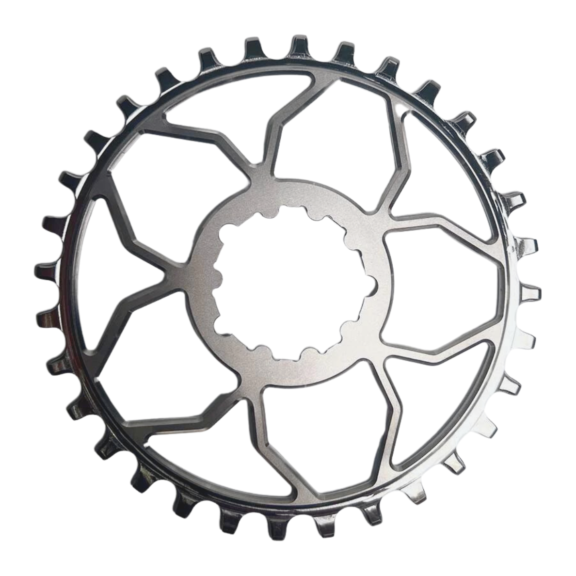 5DEV Direct Mount Narrow-Wide Titanium Chainring