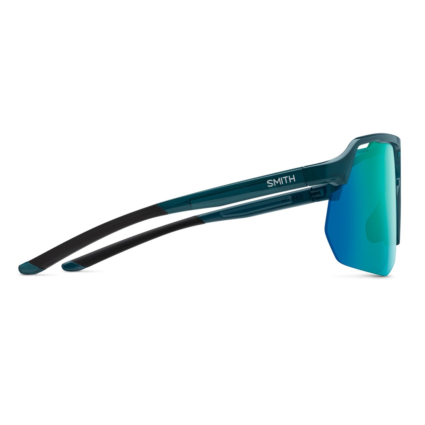 Smith Motive Sunglasses - One Size Fits Most - Pacific Crystal - ChromaPop Opal Mirror Lens