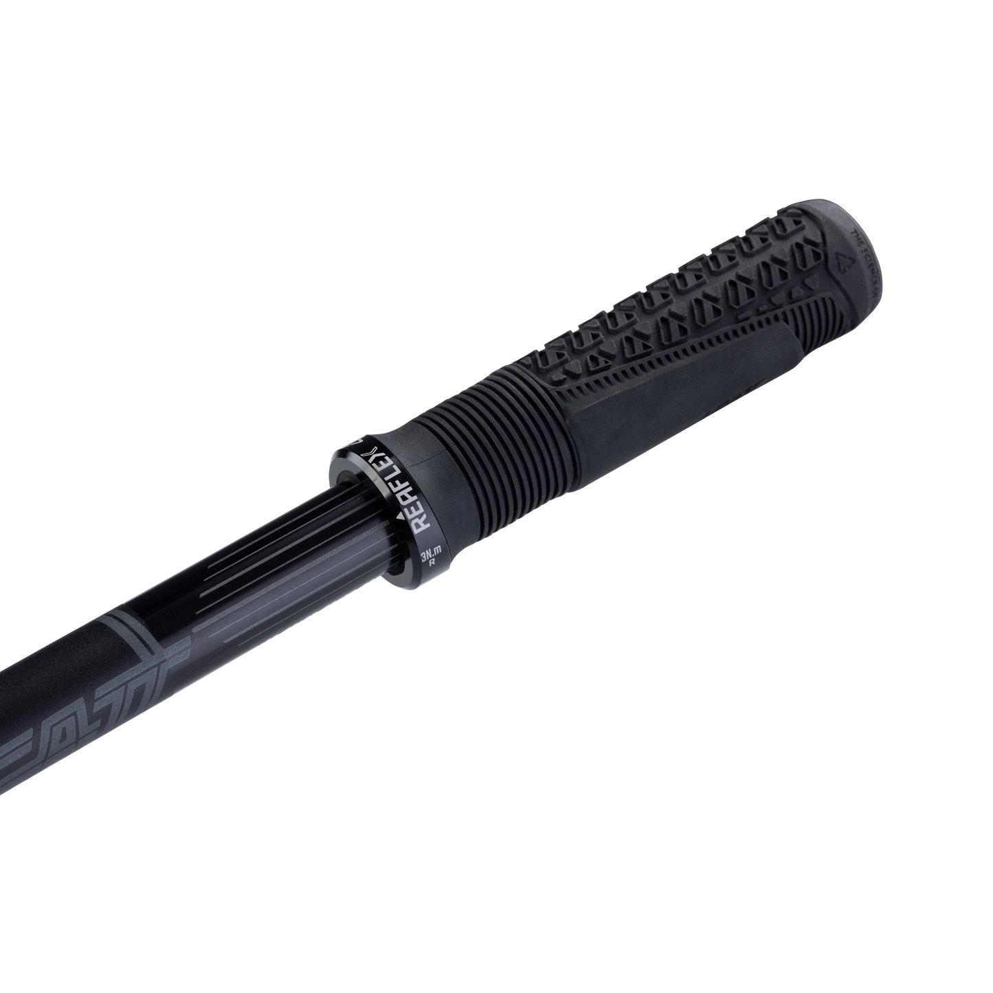 Leatt ReaFlex 6.0 Grips - Black - Single Lock On Grips - 31mm - Regular