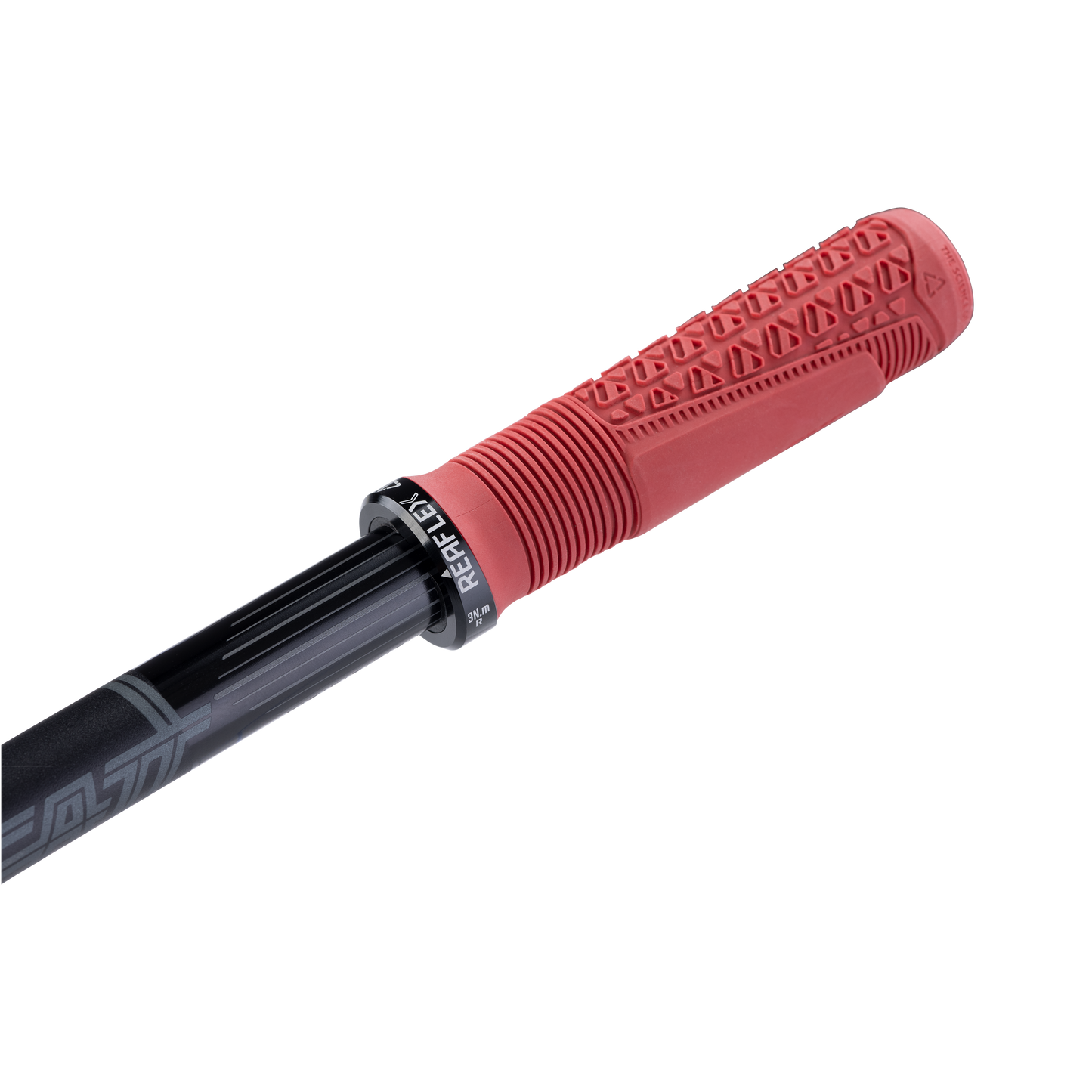 Leatt ReaFlex 6.0 Grips - Lava - Single Lock On Grips - 31mm - Regular