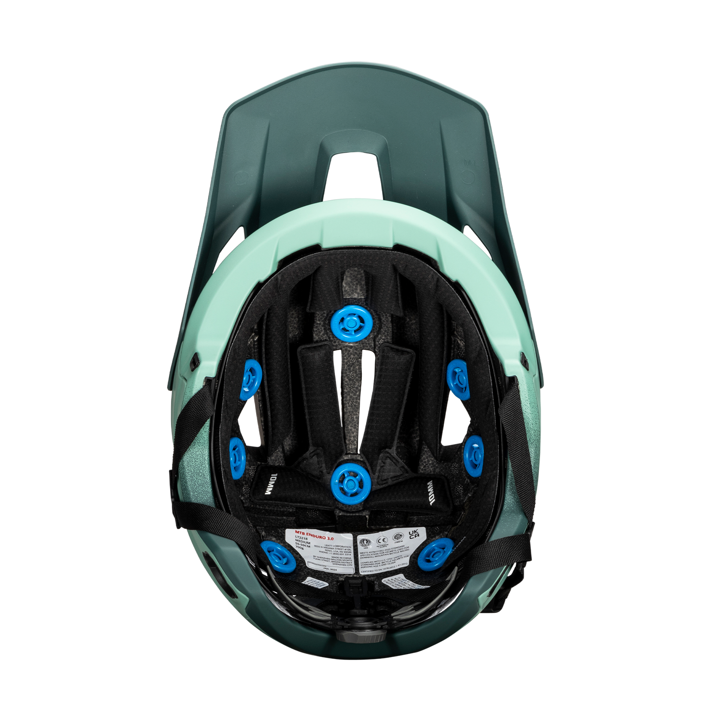 Leatt MTB Enduro 3.0 Helmet - S - Pistachio