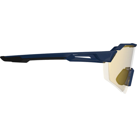 Leatt RideViz Lite Sunglasses - Small - Blue Iriz Crystal Platinum 10 Vlt