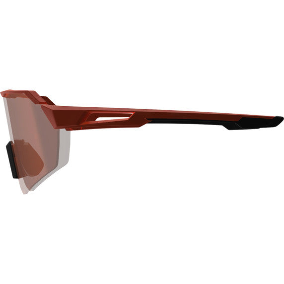 Leatt RideViz Lite Sunglasses - Regular - Satin Orange Iriz Silver 30 Vlt