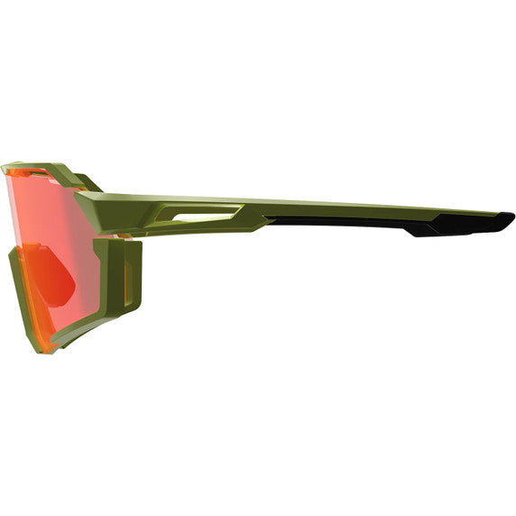 Leatt RideViz Pro Sunglasses - Regular - Neon Yellow Iriz Silver 13 Vlt