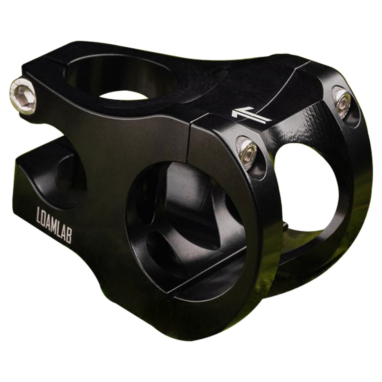 LoamLab Stem - Moroccan Black - 35mm - 40mm x 0 Degree - 1 1-8th Inch