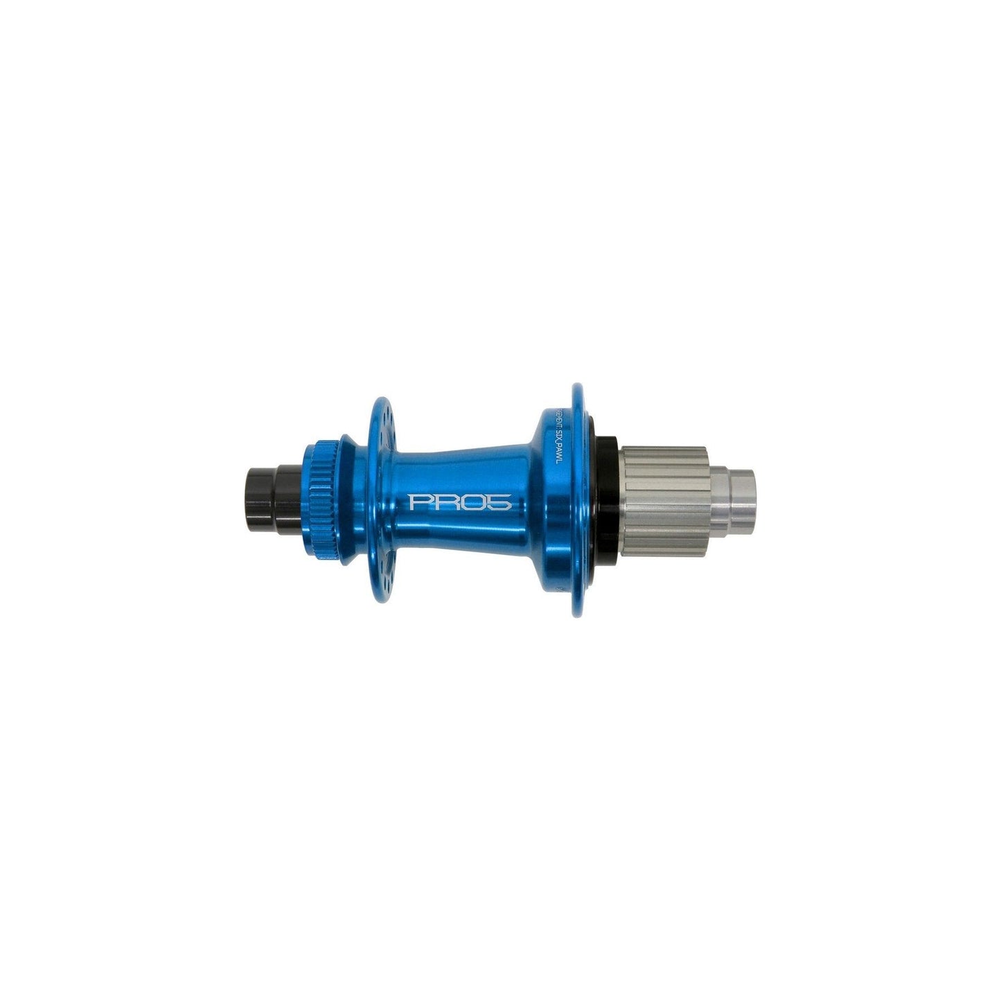 Hope Pro 5 Rear Centrelock 12x148mm Disc Hub - Rear - 12x148mm Boost - Shimano Microspline - Centrelock - 28 Hole - J-Bend - Blue