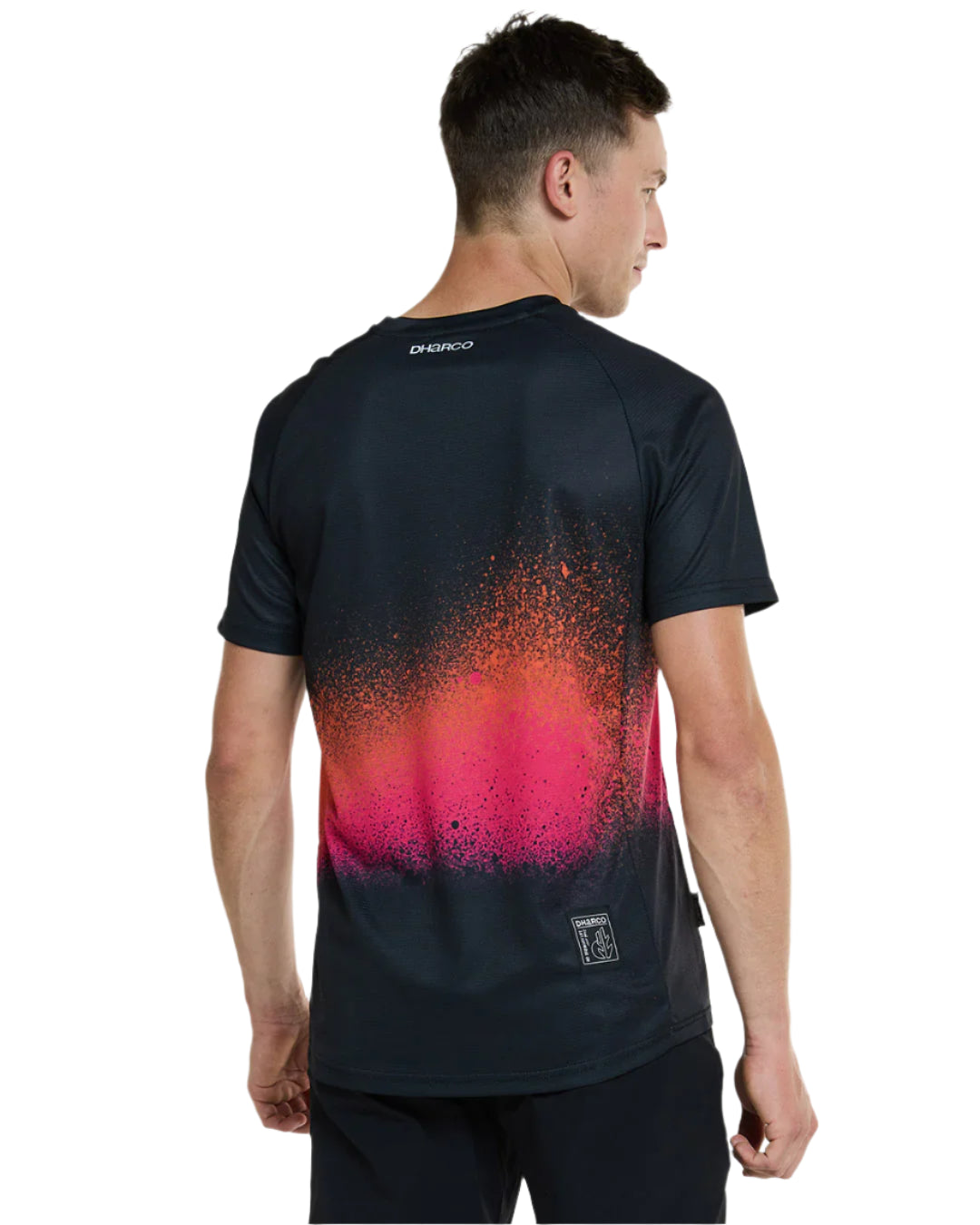 DHaRCO Men's Short Sleeve Tech Tee - M - Black Snake