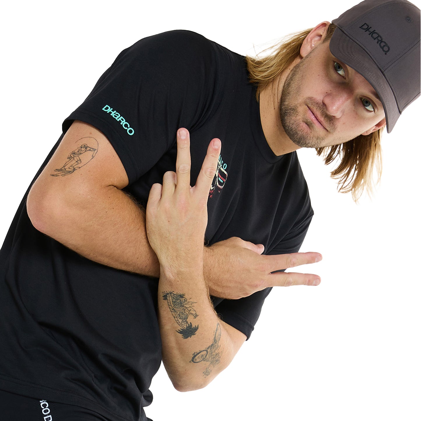 DHaRCO Men's Short Sleeve Tech Tee - M - Eddie
