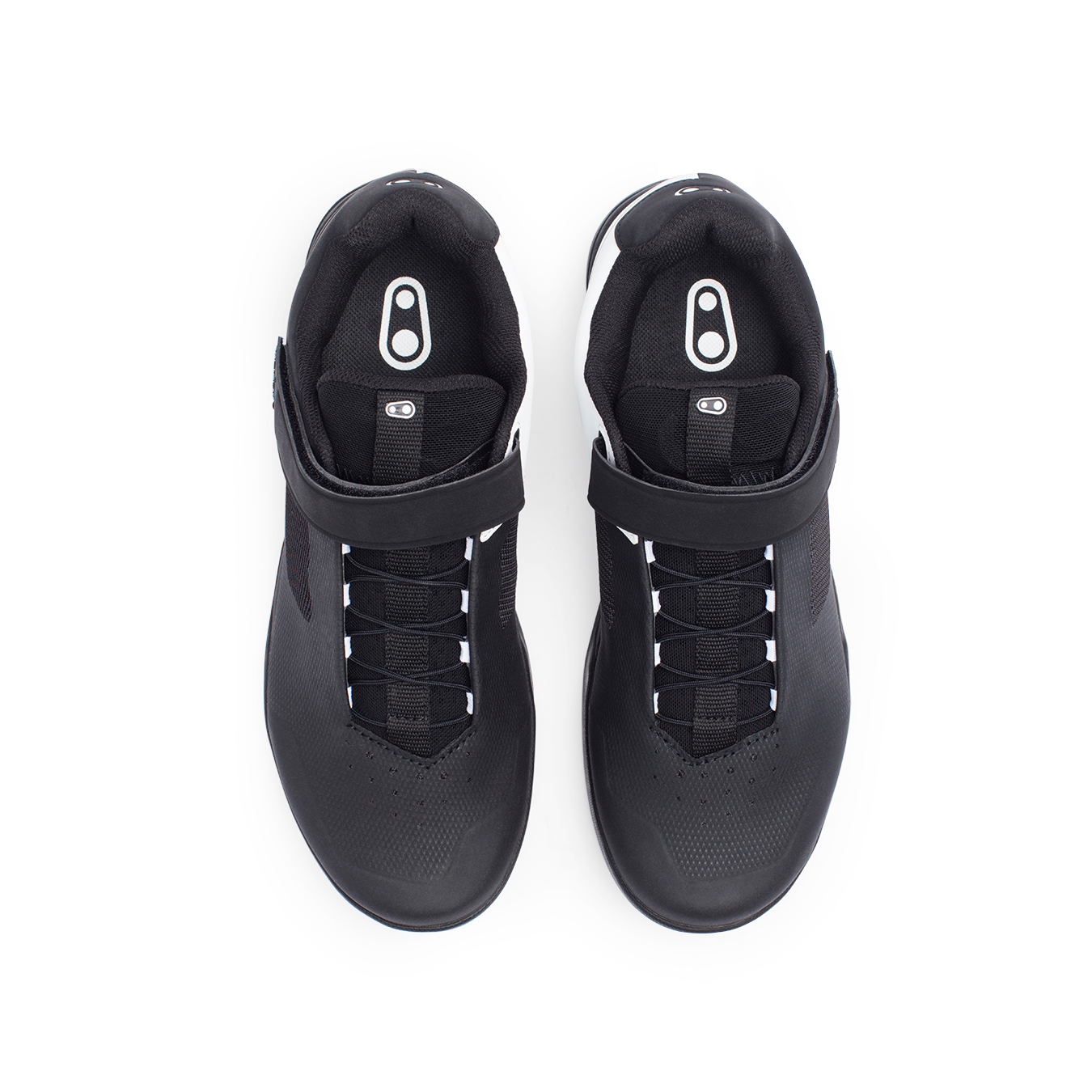 Crank Brothers Mallet Speedlace Clipless Shoes - US 12.5 - Black - White