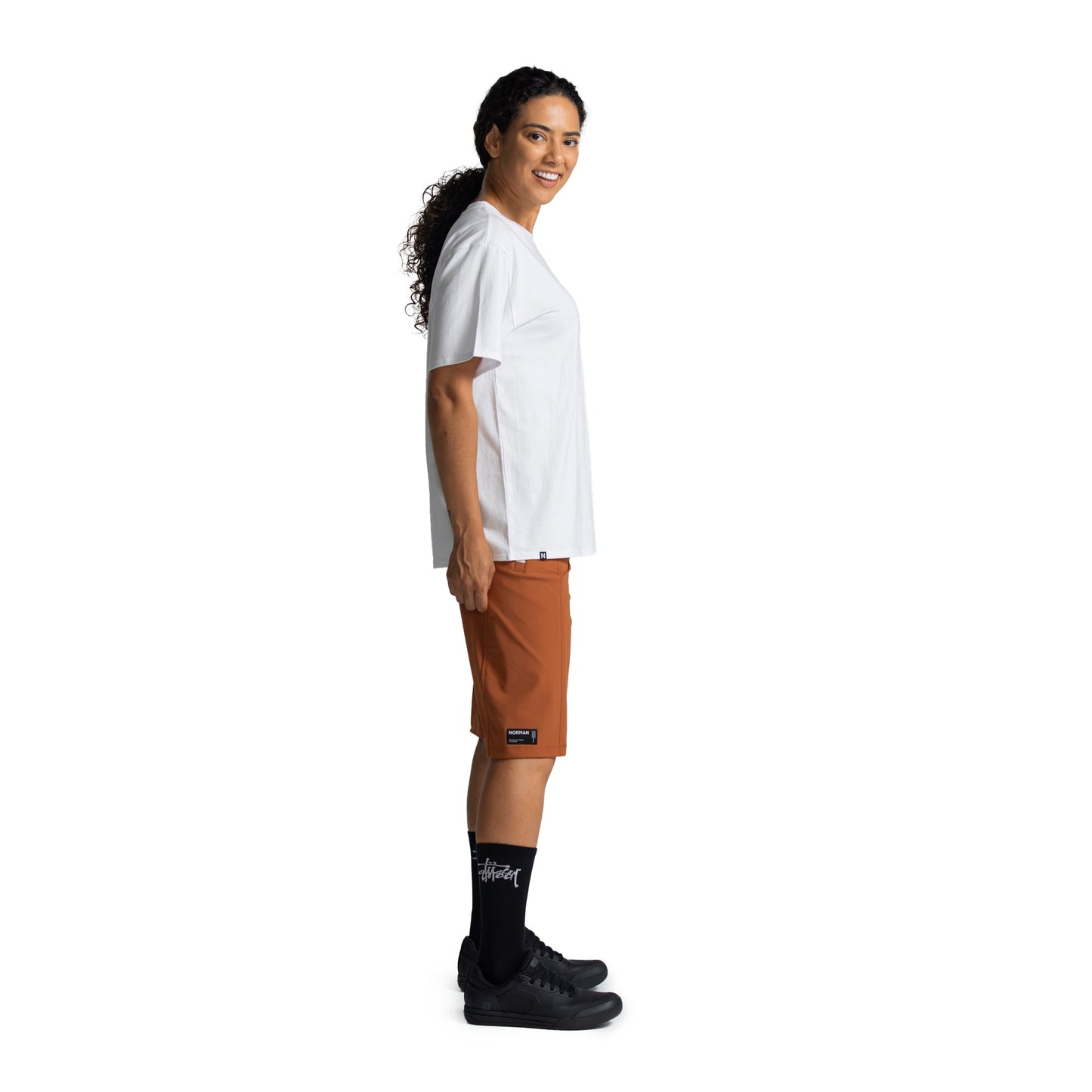 Norman MTB Women's Artist Short Sleeve Tech Tee - Women's XS - White