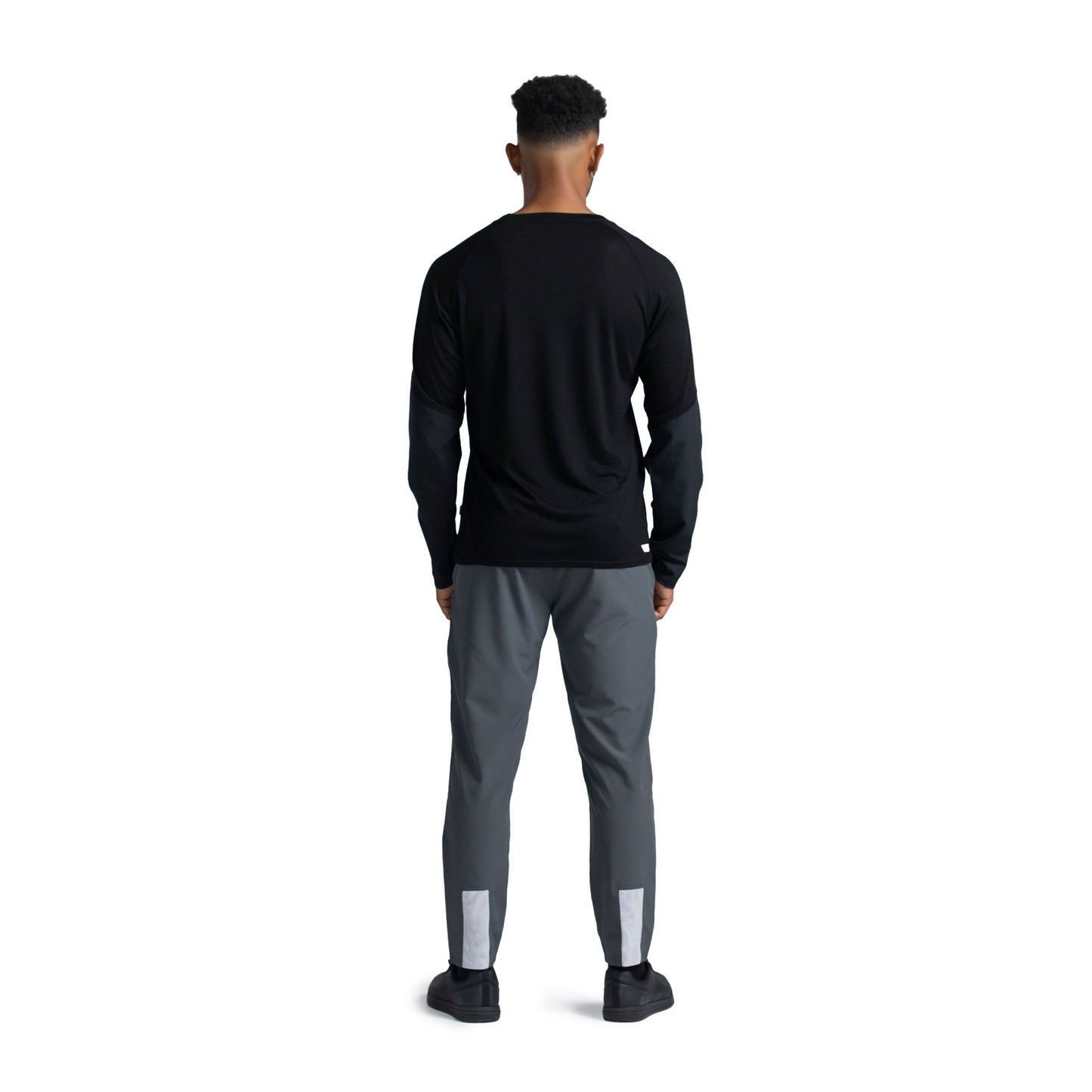 Norman MTB Men's Merino Long Sleeve Gravity Jersey - M - Black