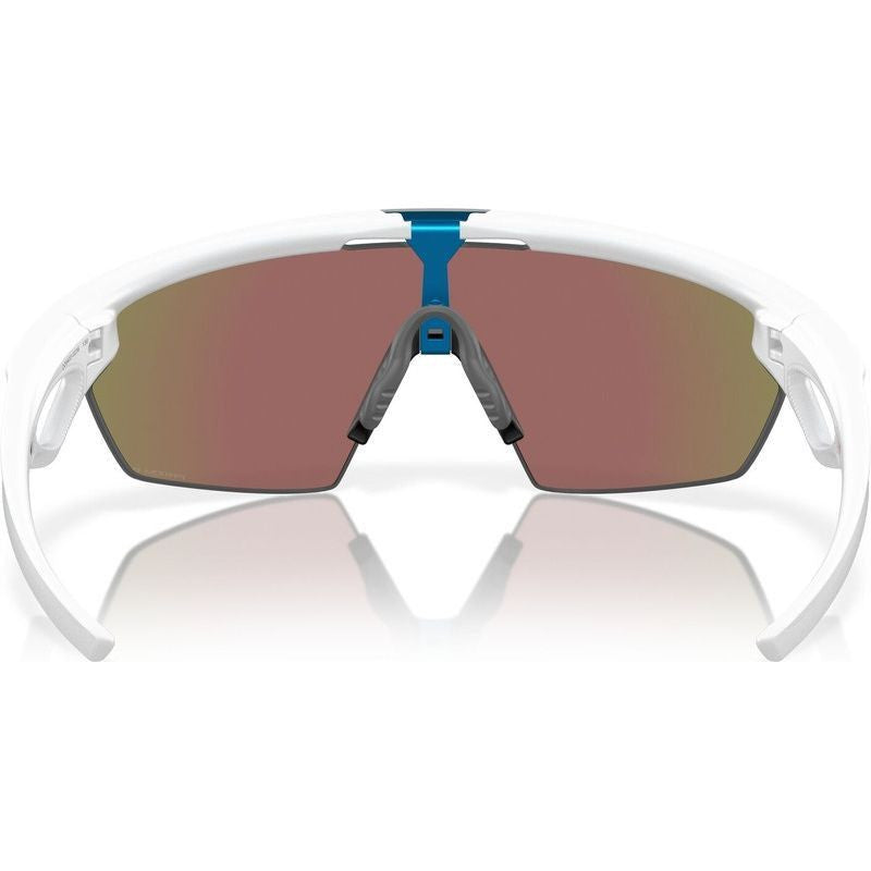 Oakley Sphaera Sunglasses - L - 134mm - Matte White - Prizm Sapphire Polarized