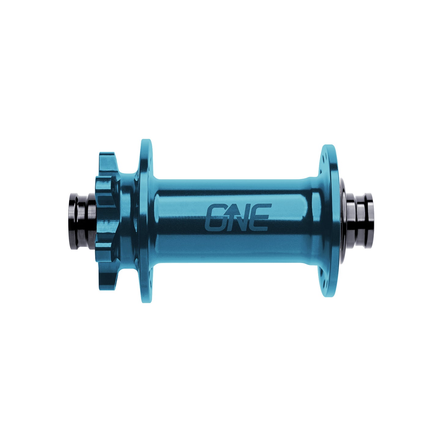 OneUp Components 6 Bolt Disc Front Hub - Front - 15x110mm Boost - 32 Hole - J-Bend - Blue