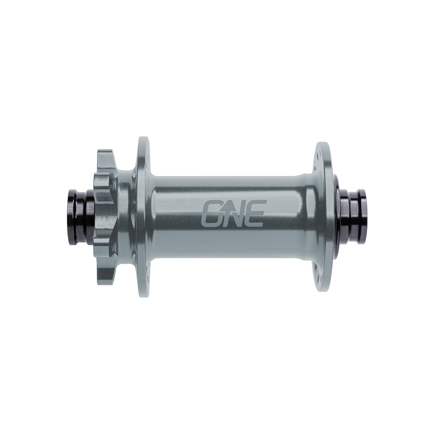 OneUp Components 6 Bolt Disc Front Hub - Front - 15x110mm Boost - 6 Bolt - 32 Hole - J-Bend - Grey
