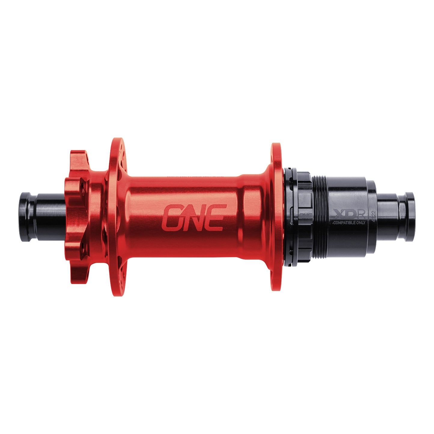 OneUp Components 6 Bolt Disc Rear Hub - Rear - 12x148mm Boost - 6 Bolt - 32 Hole - J-Bend - Red