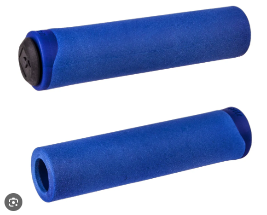 ODI F-1 Float Foam Grips - Blue - Slide On Grips