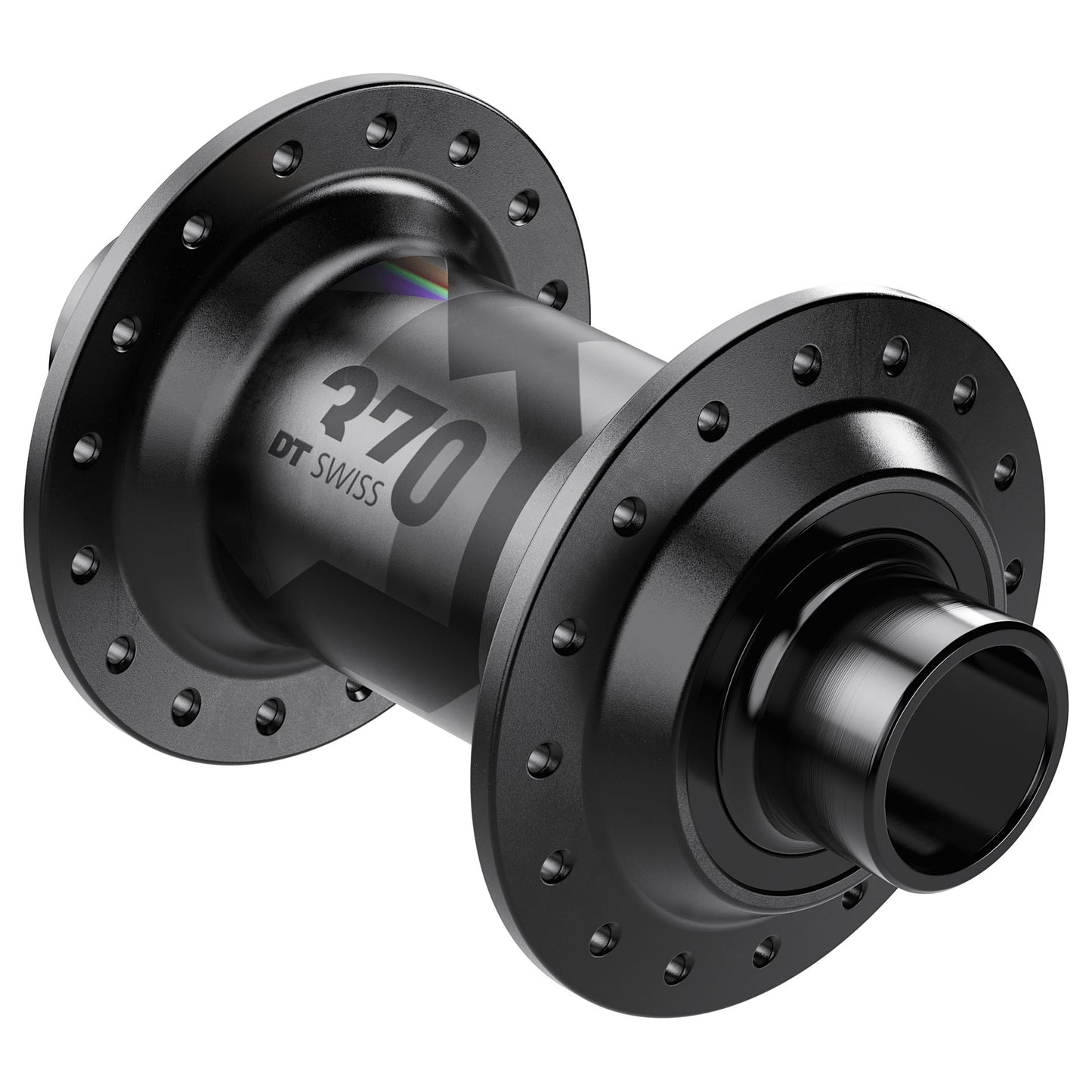 DT Swiss 370 Front Hub - Front - 20x110mm - 6 Bolt - 32 - J Bend - Black