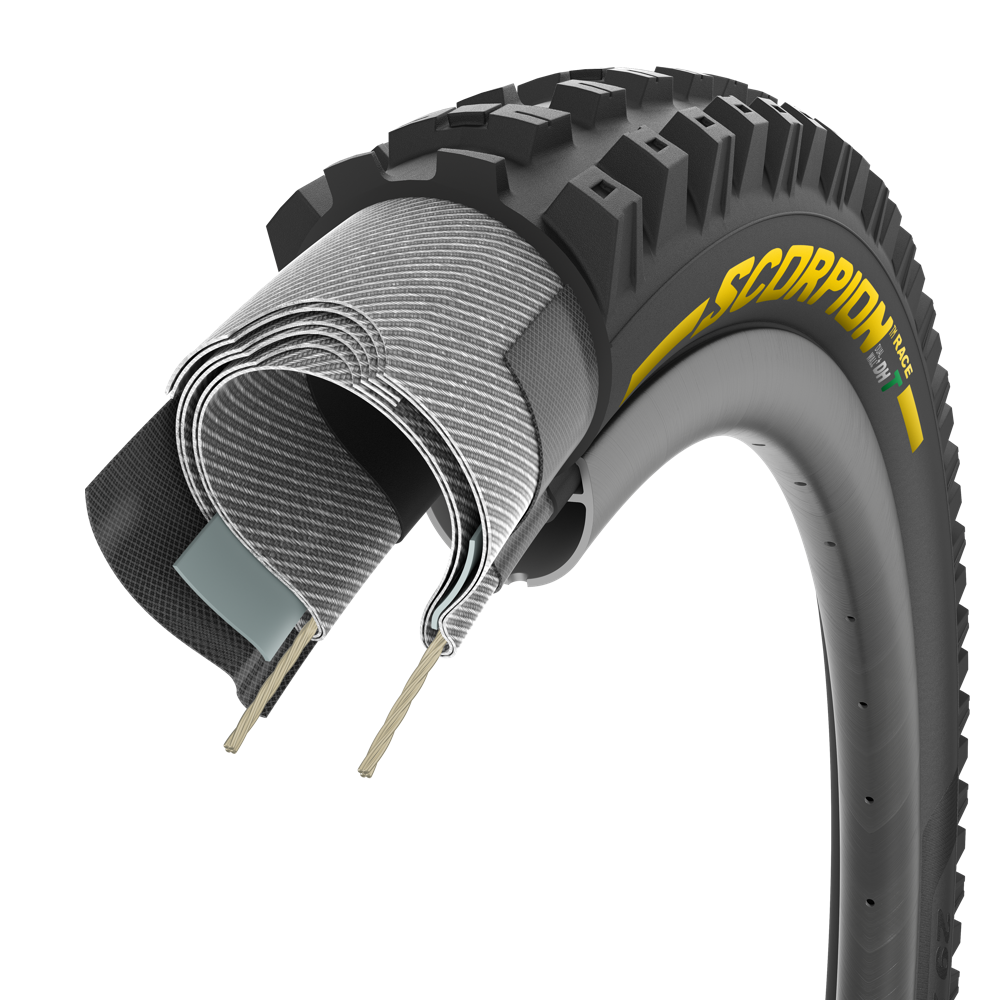 Pirelli Scorpion Race DH T Tyre - 29 Inch - 2.5 Inch - TR Folding - Yellow Label