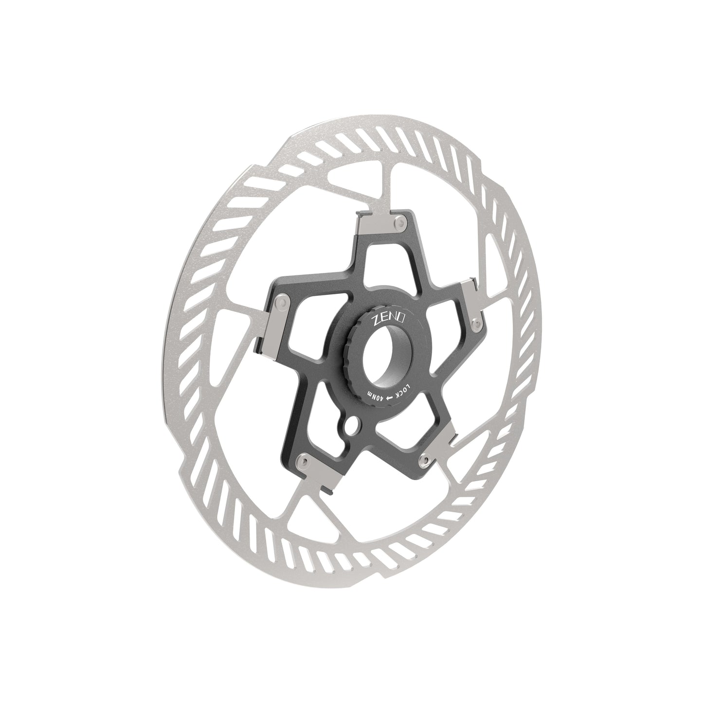 Zeno ReactionEX Floating Centrelock Disc Brake Rotor - 203mm - Centrelock - Standard - 1.8mm - 1.9mm