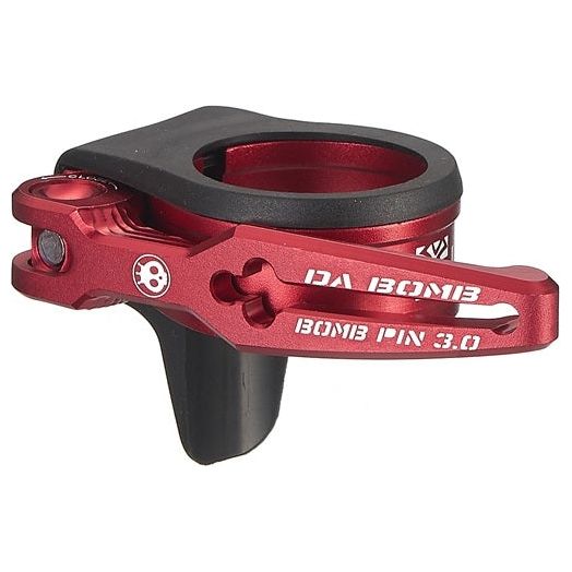 DaBomb Bomb QR 3.0P Seat Post Clamp - 34.9mm - Red