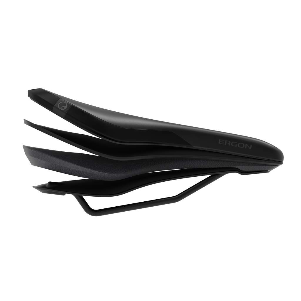 Ergon SMC Core Men's MTB Saddle - Black - Cro-Mo Alloy - M-L