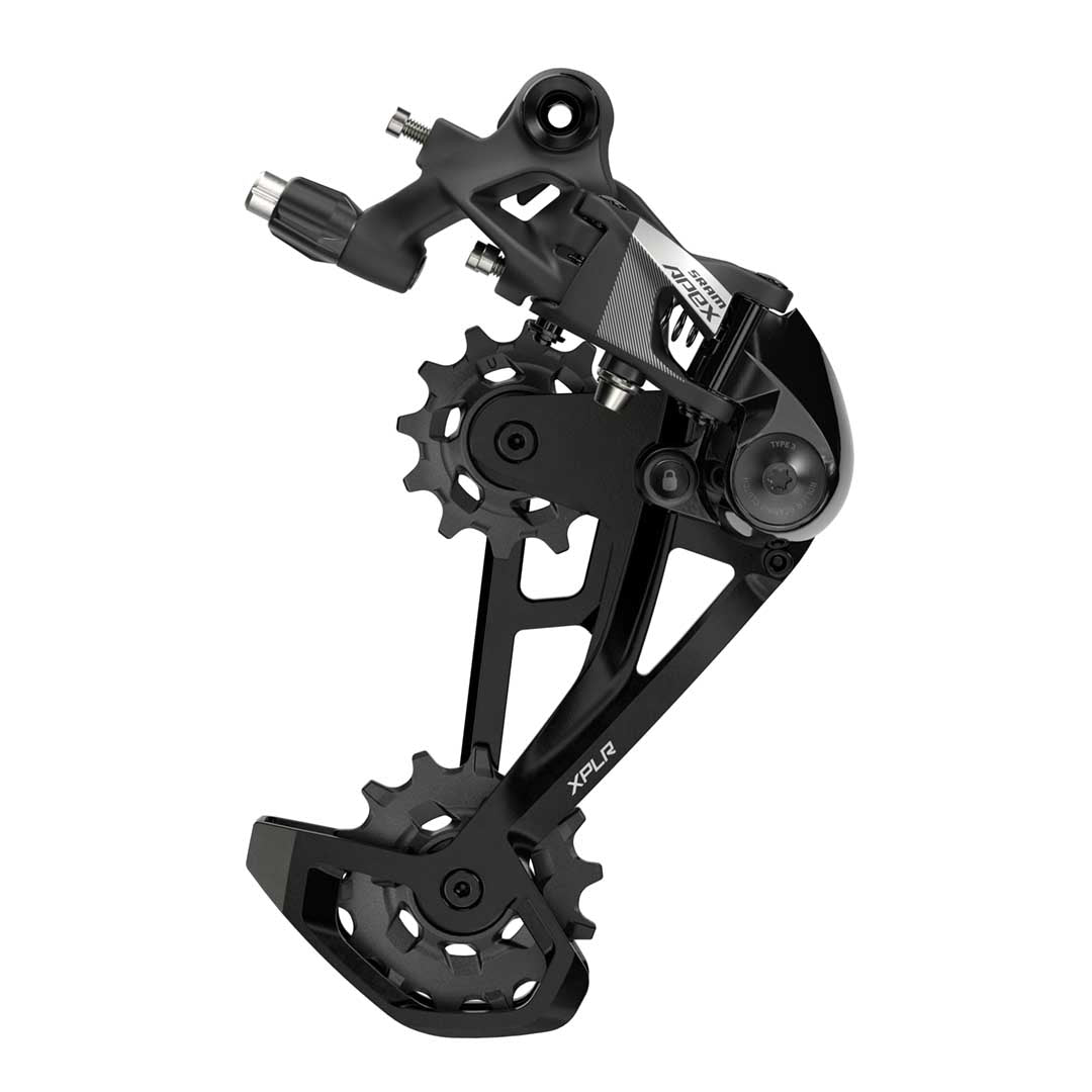 SRAM Apex XPLR D1 12 Speed Rear Derailleur - Rear Derailleurs - 12 Speed - Black
