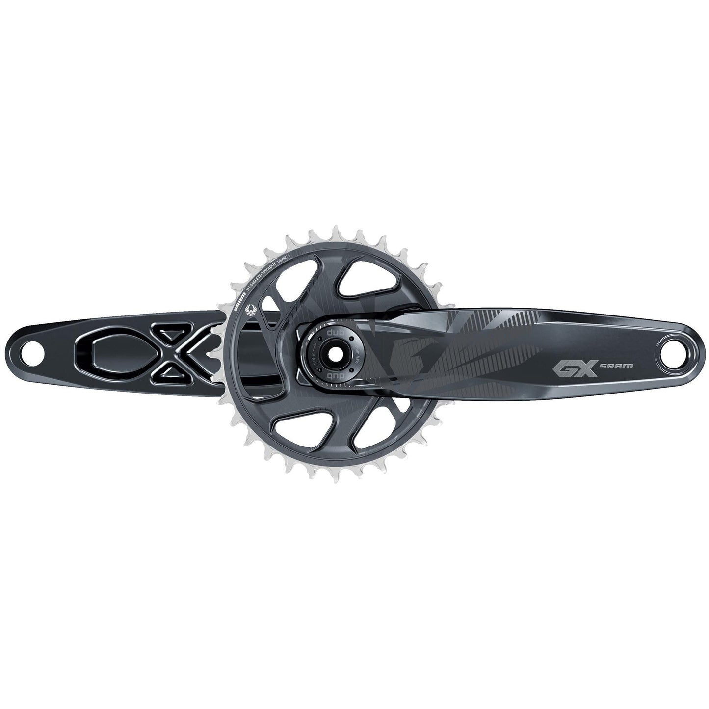 SRAM GX Eagle DUB Fat4 Crankset