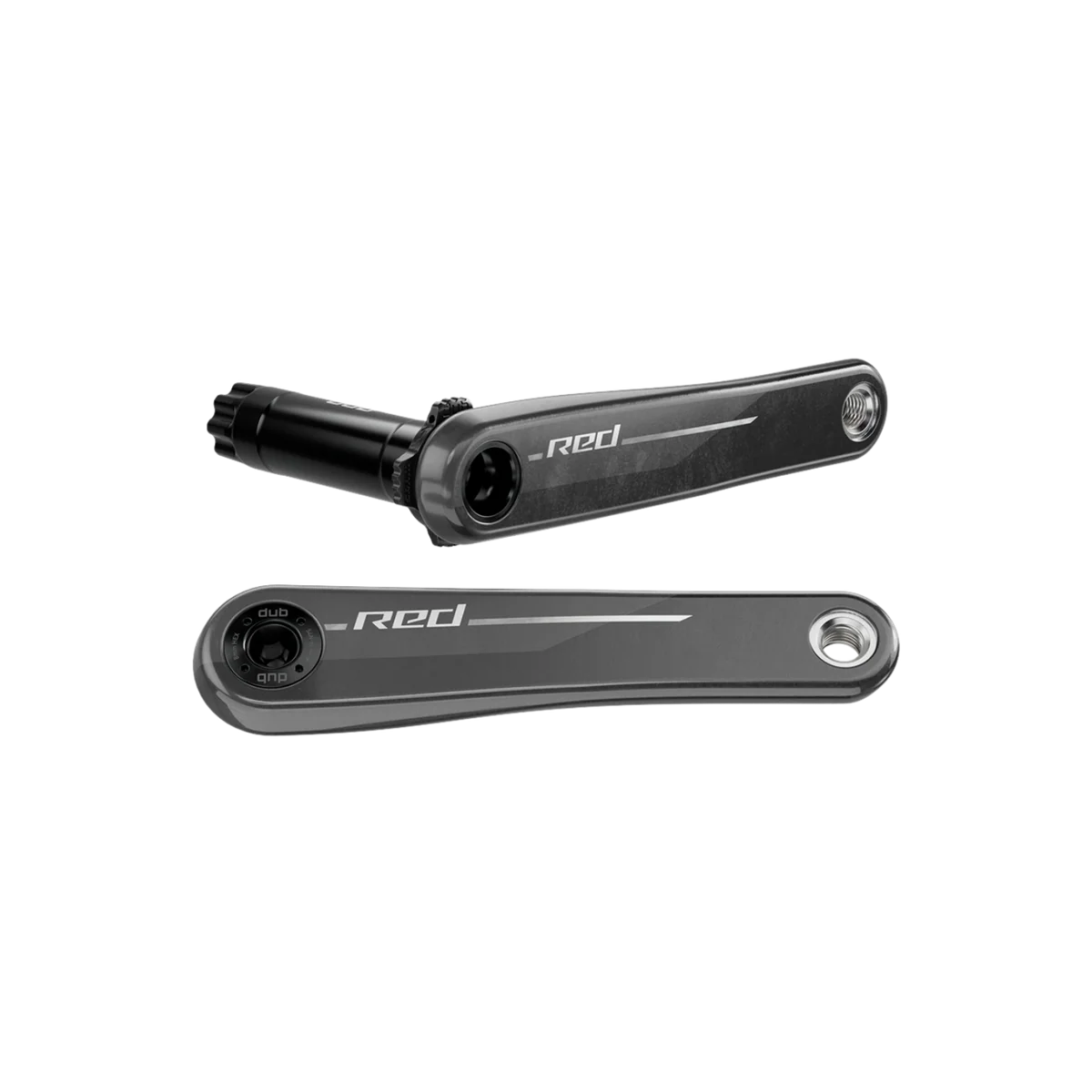 SRAM Red E1 XPLR DUB Wide Crank Arms - 68-73mm and BB86-92 - 28.99mm DUB - SRAM Direct Mount - 155mm - Black