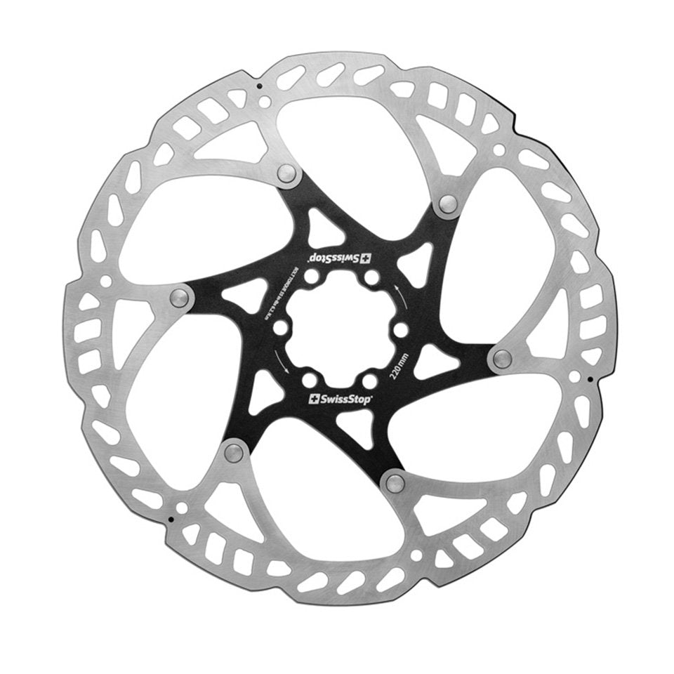 SwissStop Catalyst Pro 6 Bolt Disc Brake Rotor - 220mm - 6 Bolt - Standard - 1.8mm to 1.9mm