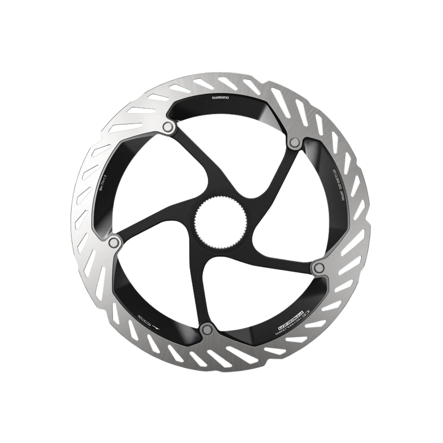 Shimano XTR RT-CL900 Ice-Tech Centerlock Disc Rotor - 180mm - Centrelock - Shimano XTR RT-CL900 Ice-Tech Centerlock Disc Rotor
