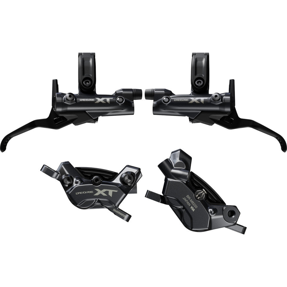 Shimano BR-M8220 XT Trail Brake Upgrade Kit - Front / Rear - Right / Left - 1000mm / 1700mm - Silver