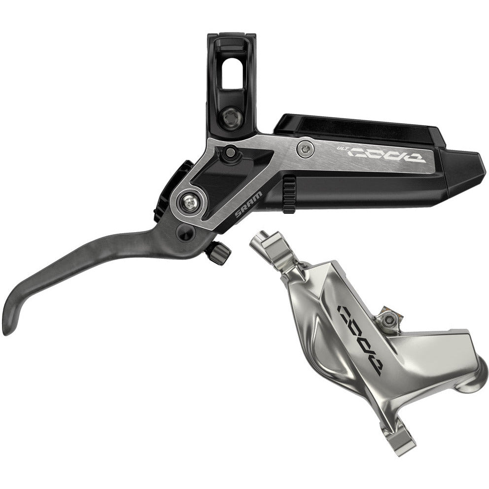 SRAM Code Ultimate Stealth Disc Brake - Front - Right Lever - 950mm - Black Anodised - Silver