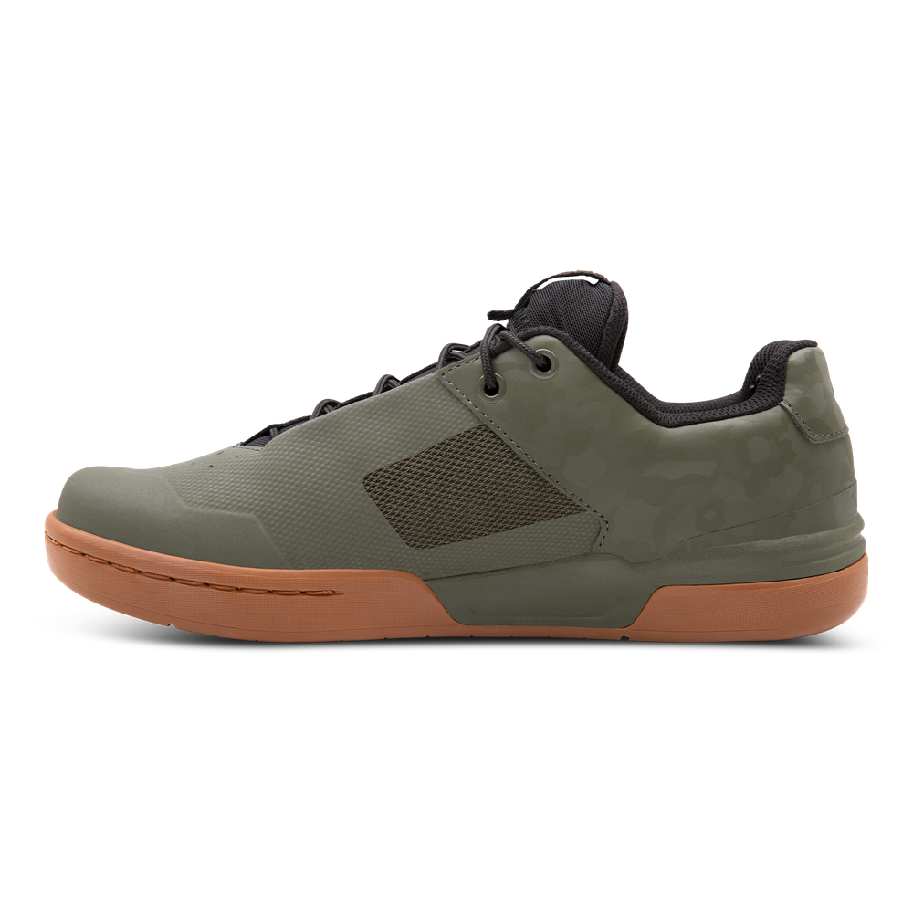 Crank Brothers Stamp Lace Flat Shoes - US 6.5 - Camo - Gum