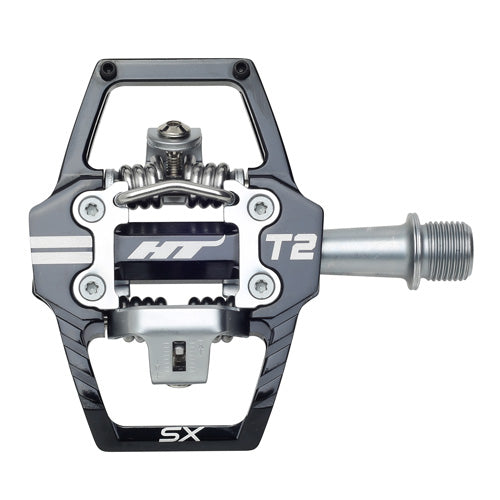 HT T2SX Clip In Pedals - Standard - Black