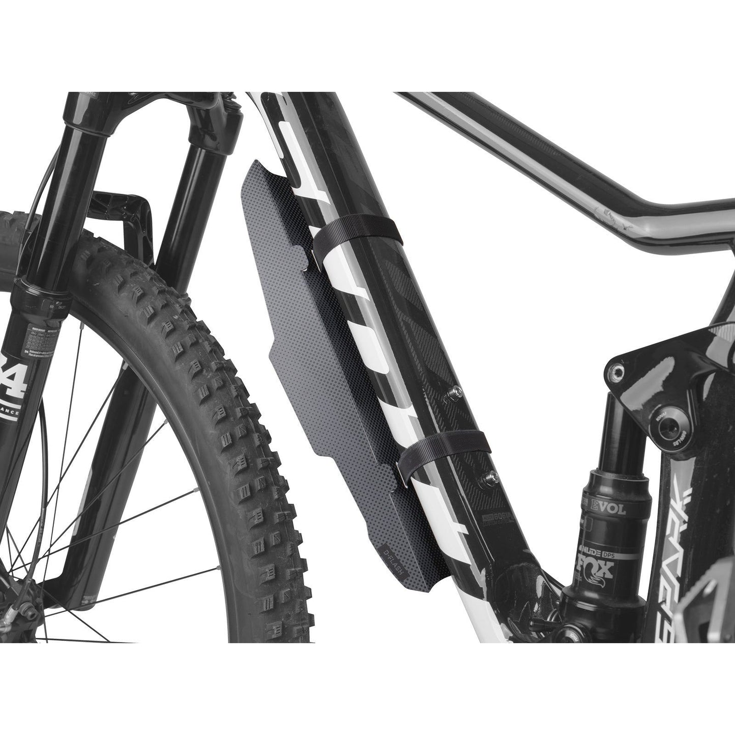 Topeak D-Flash Express Down Tube Mudguard - Black