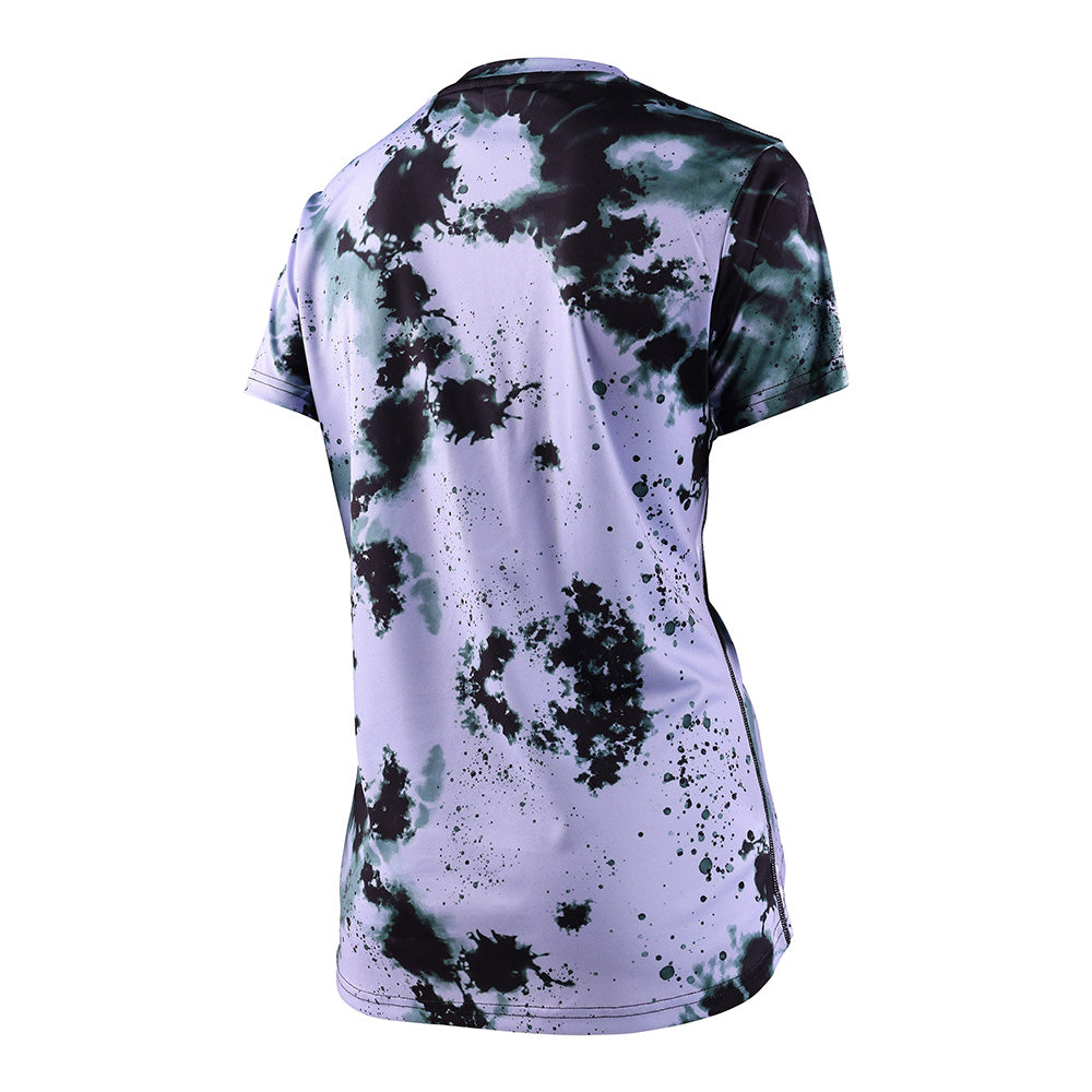 TLD Lilium Women's Short Sleeve Jersey - Women's L - Watercolor Lilac