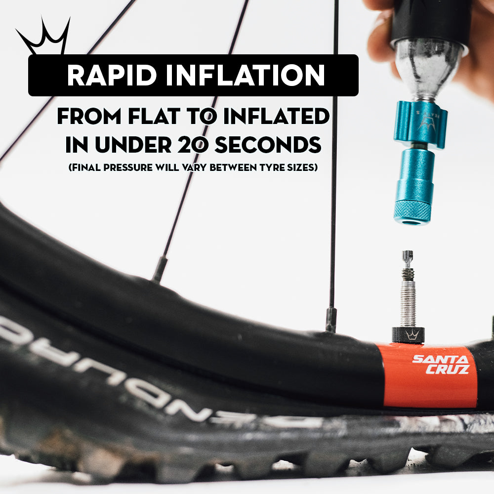 Peaty's Holeshot CO2 Inflator Kit - 25g - Bourbon