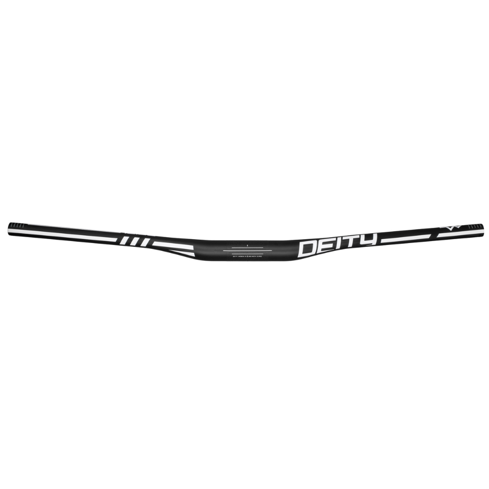 Deity Skywire Carbon Bars - 35mm - 800mm - 15mm - White