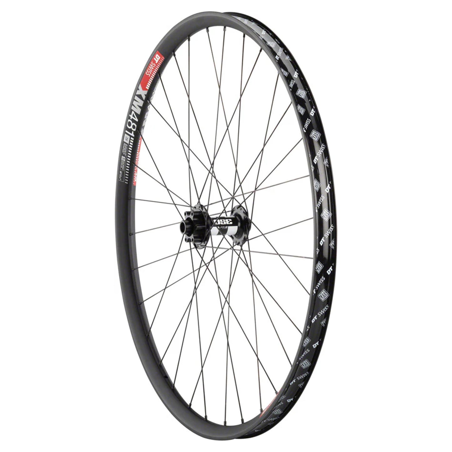 DT Swiss Custom 350 XM481 Front Wheel - Front - 27.5 - 15x110mm Boost - Aluminium - 30mm - 6 Bolt